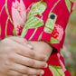 BloomFlair Pink Lotus Print Kurti – Festive Elegance in Every Thread