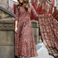 RustLeaf Kalamkari Printed Kurti – Earthy Elegance by A2ZFashionstore