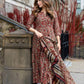 RustLeaf Kalamkari Printed Kurti – Earthy Elegance by A2ZFashionstore