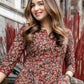 RustLeaf Kalamkari Printed Kurti – Earthy Elegance by A2ZFashionstore