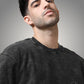 Dark Rose Tshirt - Black